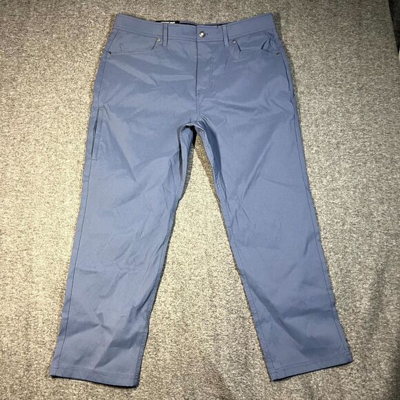 Gerry Men’s Venture Pants Zip cargo Size 36x29 Blue comfort & Mobility - Picture 1 of 10
